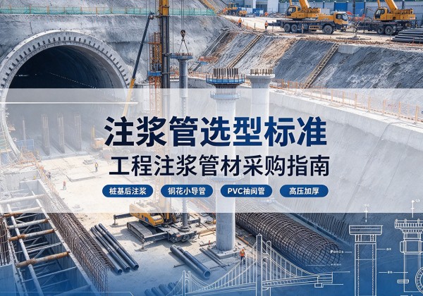 自流井注浆管选型标准